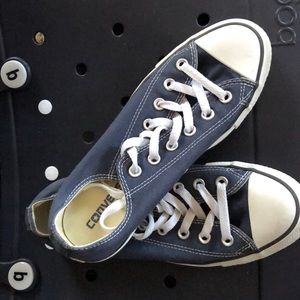 Blue Converse Sneakers